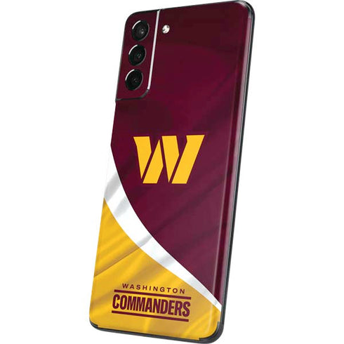 NFL Washington Commanders Flag Galaxy S21 Plus 5G Skin